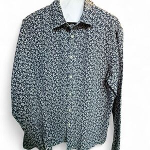 Banana Republic Slim Fit 100% Linen Men’s Dress Shirt Size Medium